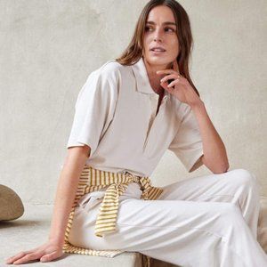 AYR “The Game Set Match” Polo - Seashell